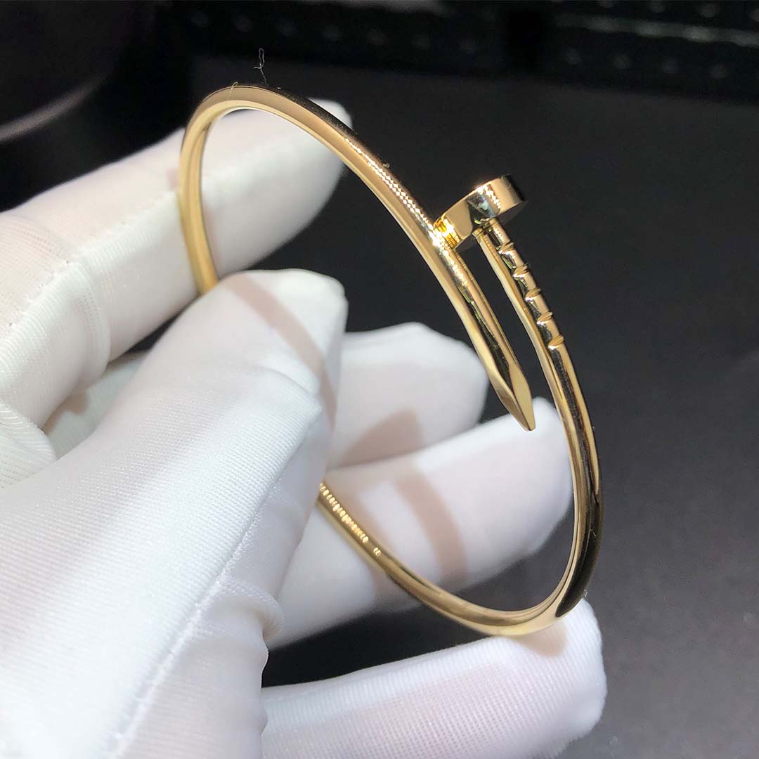 18K Yellow Gold Cartier Juste Un Clou Bracelet Small Model B6062617