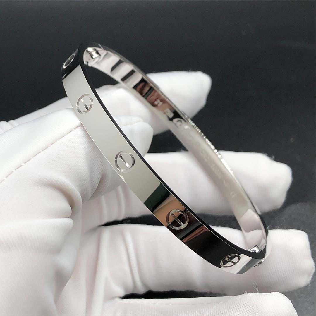 Cartier Love Bracelet 18k White Gold B6035417