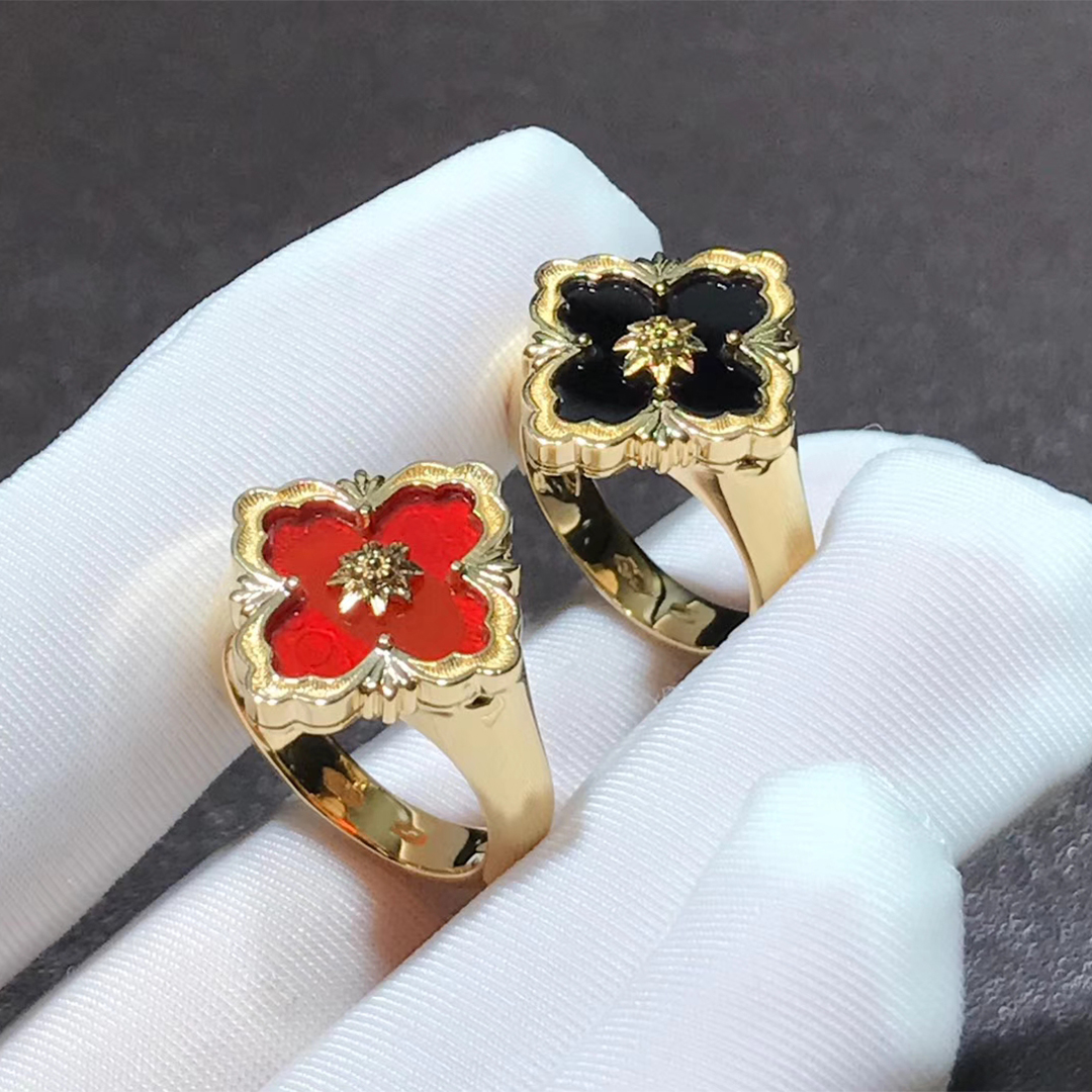 Buccellati 18k Gold Gemstones Opera Color Ring